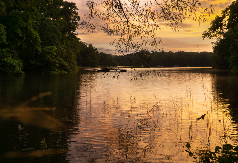 Lake Hartwell sunset