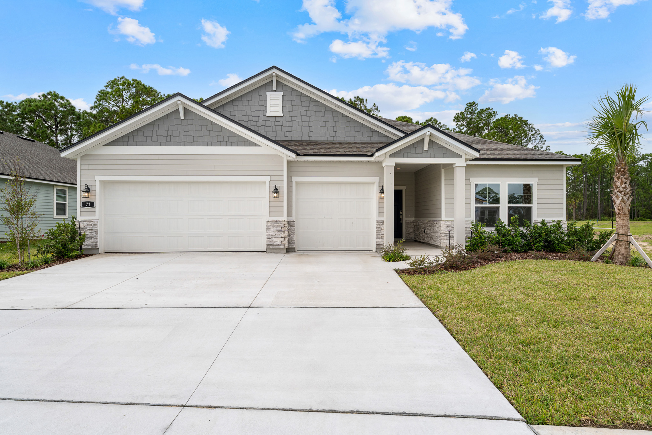 Lot 190 Front Exterior at Reserve East in Flagler Beach