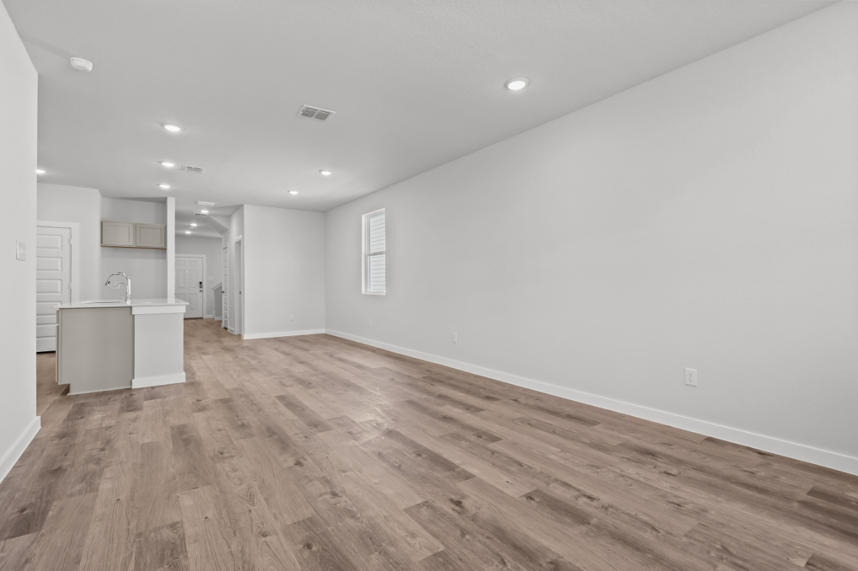 A large empty room.