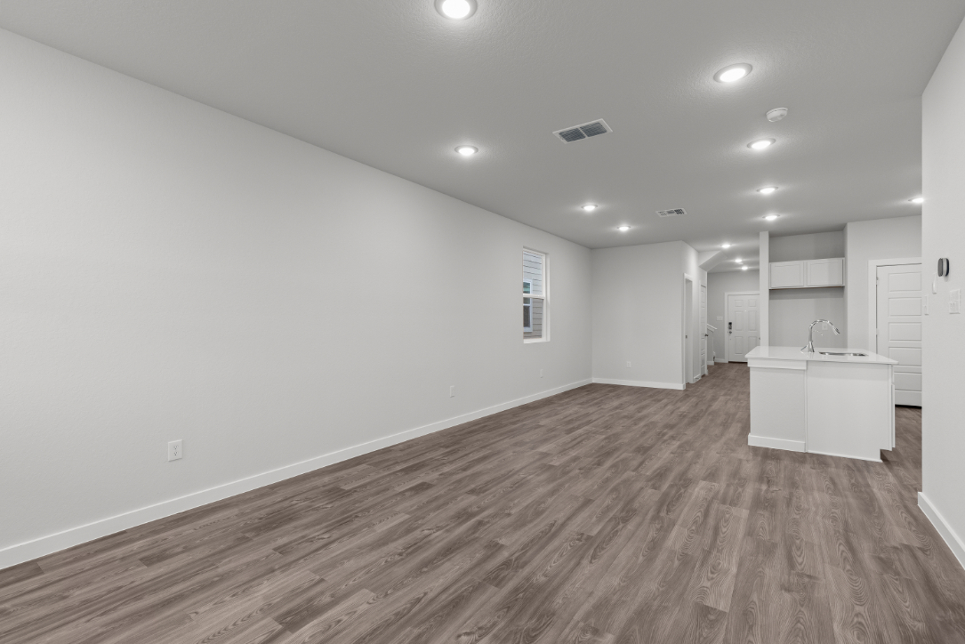 A large empty room.